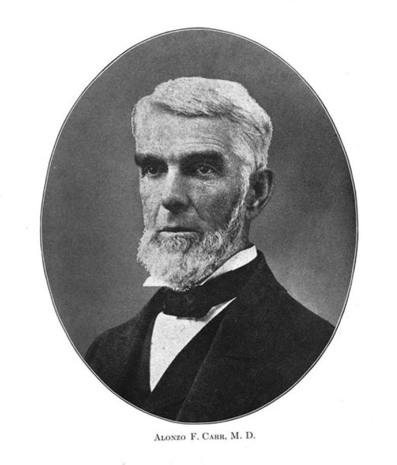 Genealogies of the Town of Goffstown New Hampshire 27 Alonzo F Carr, MD of Goffstown, New Hampshire