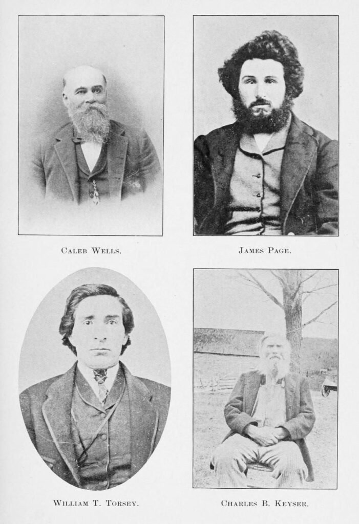History of Benton New Hampshire 28 Caleb Wells, James Page, William T Torsey, Charles B Keyser