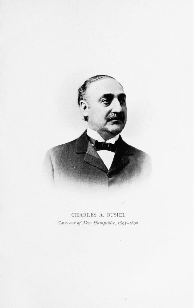 New Hampshire State Builders 59 Charles A Busiel