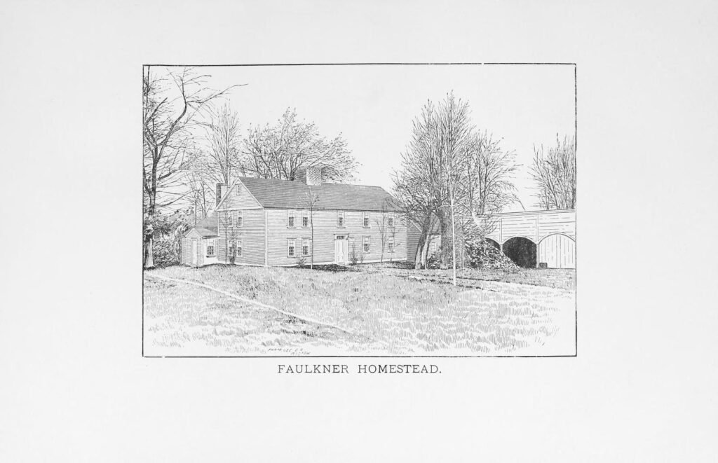 Acton Massachusetts History 12 Faulkner Homestead, Acton Massachusetts
