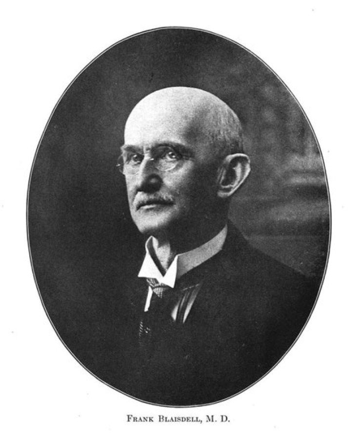 Genealogies of the Town of Goffstown New Hampshire 40 Frank Blaisdell MD of Goffstown, New Hampshire