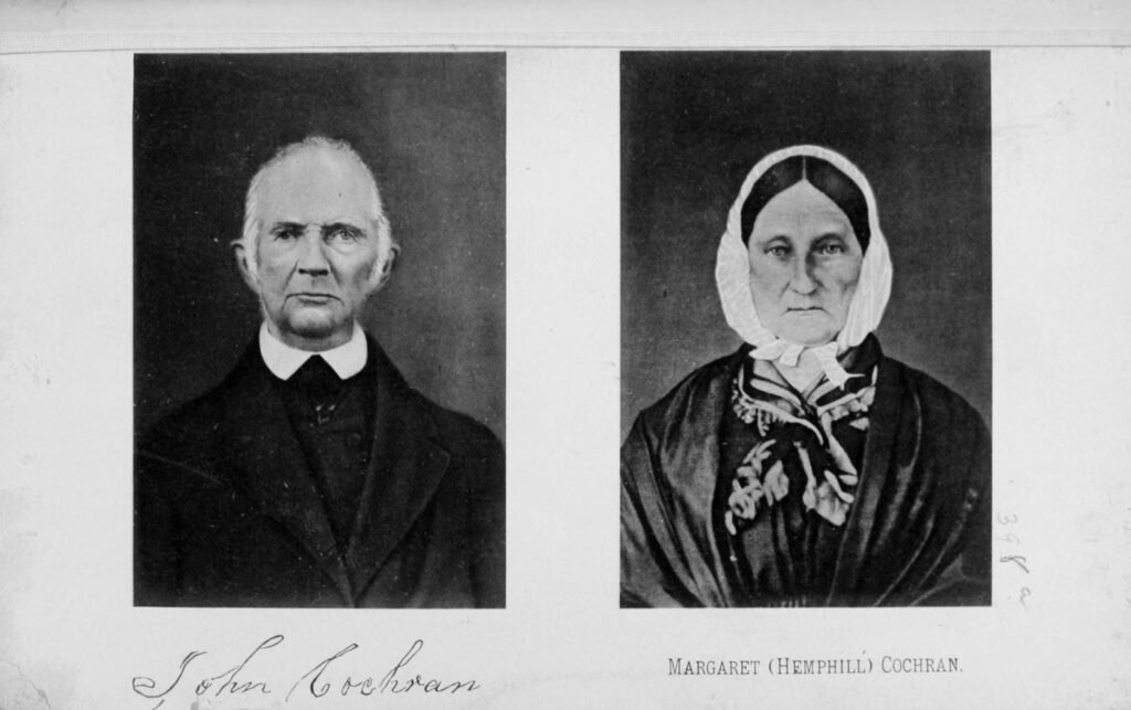 History of Windham New Hampshire 43 John Cochran, Margaret (Hemphill) Cochran of Windham, New Hampshire