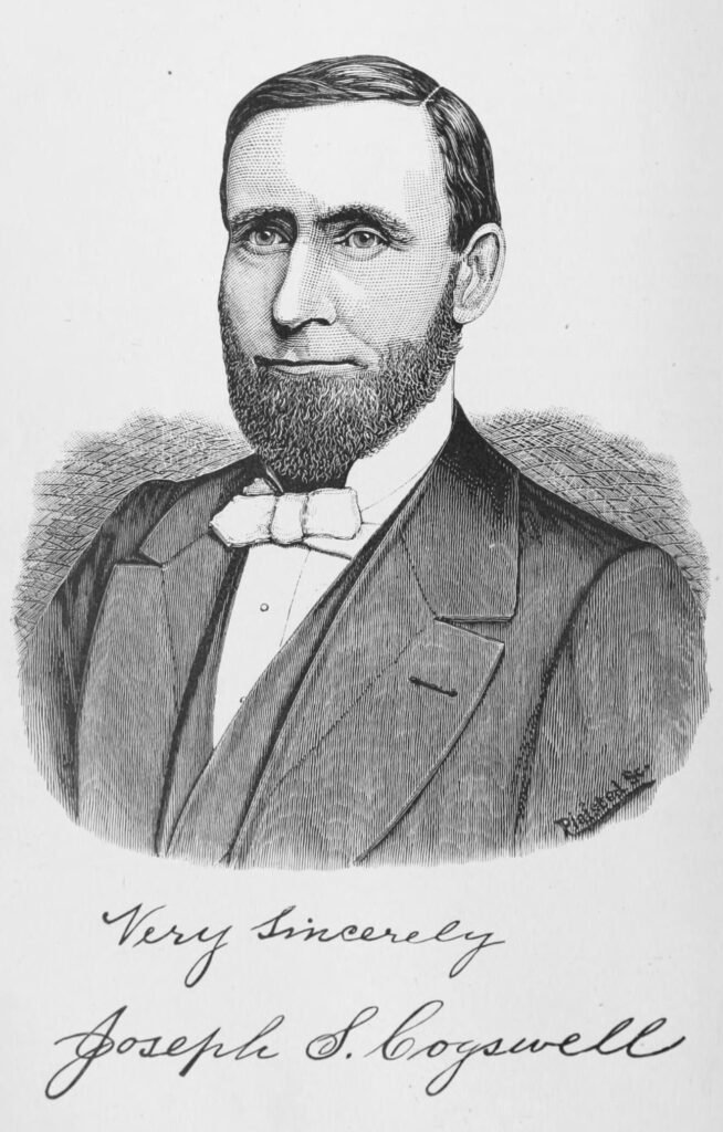 History of Windham New Hampshire 36 Joseph S Cogswell of Windham, New Hampshire