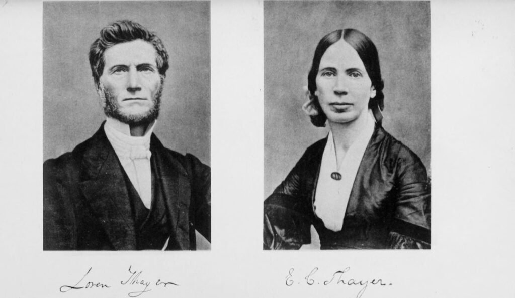 History of Windham New Hampshire 34 Loren Thayer, Elizabeth C Thayer of Windham, New Hampshire