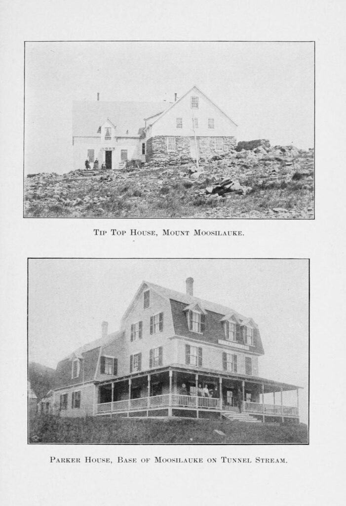 History of Benton New Hampshire 8 Parker and Tip Top House, Moosilauke Mountain