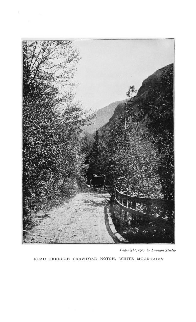 New Hampshire State Builders 86 Road through Crawford Notch, White Mountains