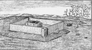 The old meeting house on Dover Neck