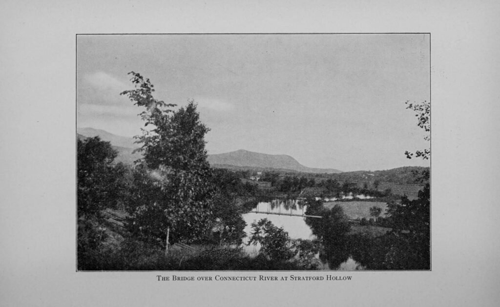 History of Stratford New Hampshire 3 Bridge over Connecticut River at Stratford Hollow