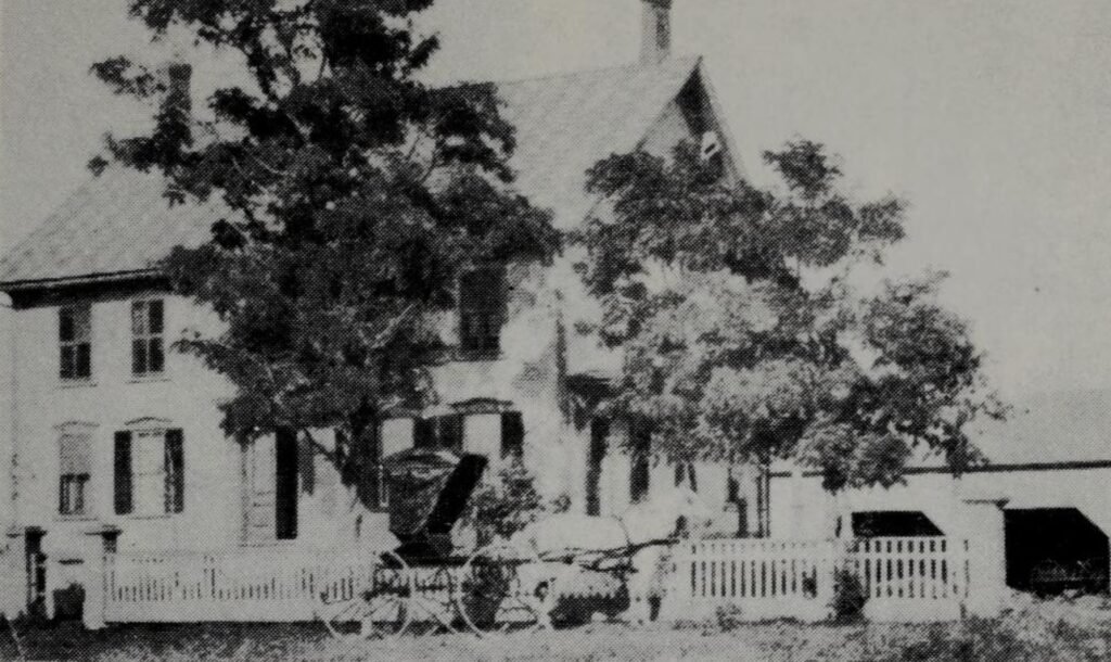 History of Shelburne Vermont 8 Maeck Homestead, Shelburne, Vermont