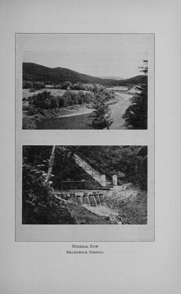 History of Stratford New Hampshire 23 Mineral Bow and Brunswick Springs, New Hampshire