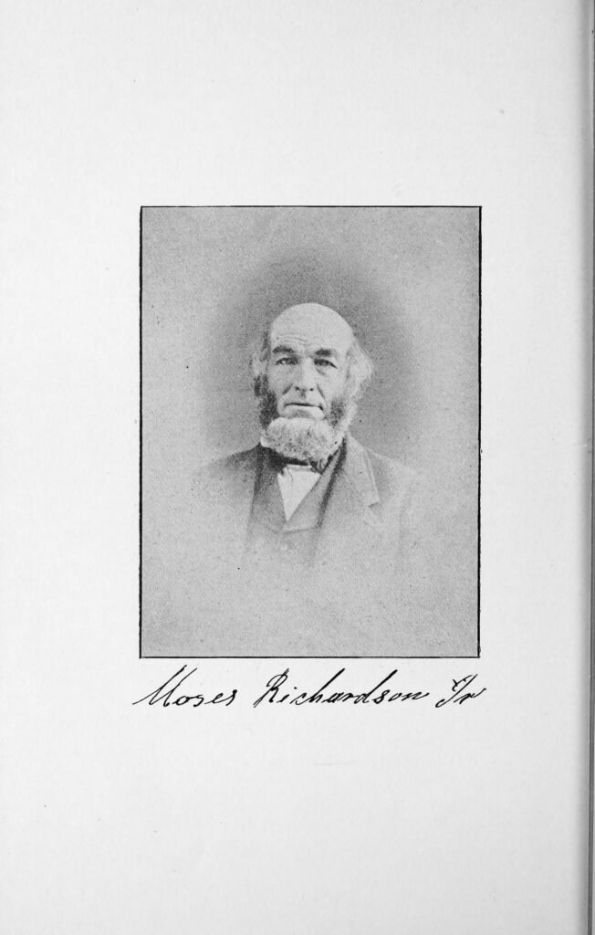 Moses Richardson, Jr.,  of Pembroke, New Hampshire