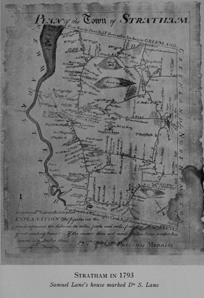 Vital records of Stratham, New Hampshire, 1700-1867 1 Plan of the Town of Stratham