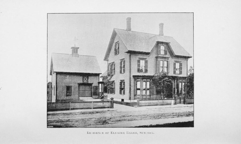 Residence of Eleazer Baker in Pembroke, New Hampshire
