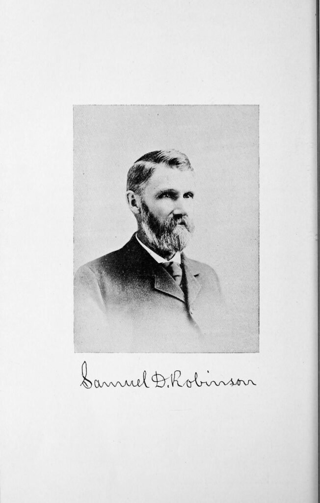 Samuel D Robinson of Pembroke, New Hampshire