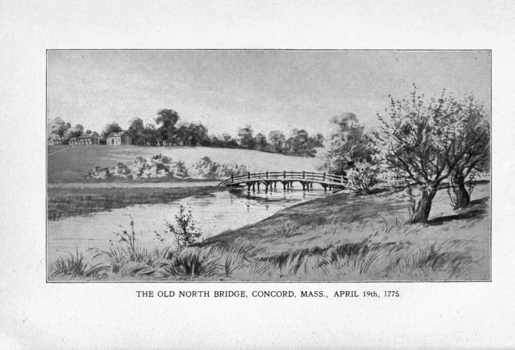 The Old North Bridge, Concord, Massachusetts